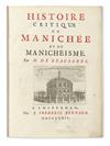 BEAUSOBRE, ISAAC DE. Histoire Critique de Manichée et du Manichéisme. 2 vols. 1734